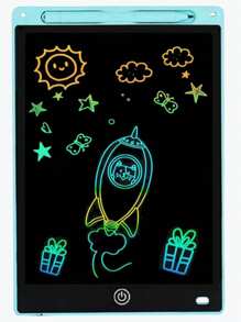 Upgraded LCD Writing Tablet For Kids, Color Writing Board, Graffiti Board, Toddler Toys Gifts LCD Writing Board, Electronic Erasable Reusable Colorful Screen Pad Available In Four Sizes: 8.5-Inch (8.7x5.7"), 10-Inch (9.8x6.7"), 12-Inch (11x7.3"), And 16-Inch (13x5.4"). This Electronic Drawing Board Delivers Vibrant Colors And Smooth Writing