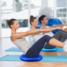 Inflatable Rocking Cushion Set, Balance Cushion Yoga Massage Cushion Thick Explosion-Proof Balance Ball Inflatable Massage Cushion Balance Disc Cushion, Provides Stability And Flexible Seating Options For Balance Exercises, Suitable For Sensory Activities