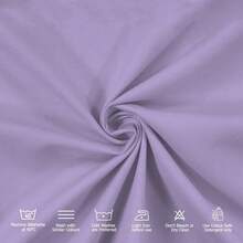 1 sábana, sábana ajustable con banda elástica, ropa de cama, protector de colchón suave y cómodo que no daña la piel, con bolsillos de 30 cm de profundidad (funda de almohada no incluida), adecuado para camas de 90/105/135/150/160/180 cm, camas individuales, dobles, matrimoniales y super king size, sin decoloración, para todas las estaciones, protector de colchón con bolsillos profundos para hoteles y casas de vacaciones, varios colores disponibles - Morado - Ver 5