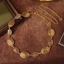 The New Retro  Waist Chain Bohemian Belt Cinched Waist Chain With Dress Body Chain - Vàng - Xem 3