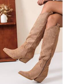 Women's Classic Western Boots - Camel - View 3