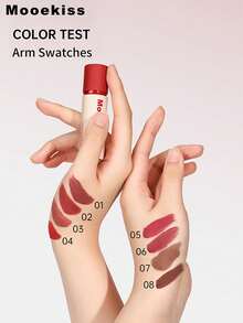 Mooekiss Velvet Matte Lip Gloss, Moisturizing Non-Drying (05)