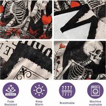 Gifts For Him Her, Wedding Anniversary Blanket For Women Men, Birthday Gifts For Boyfriend Girlfriend, I Love You Gift, Engagement, Wedding Gift For Wife, Husband, Couple - 280 GSM - 彩色 - 查看 6