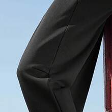 CAMEL CROWN Calças Casuais Masculinas, Calças de Malha com Punhos, Calças de Moletom, Calças Esportivas Outdoor, Calças com Forro de Fleece Resistente ao Frio - Phantom Black - Visão 4