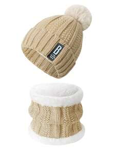 7/5/4/2/1piece Set Of Hat, Scarf, Earmuffs, Gloves, Socks. Children's Winter Windproof, Cold-Proof And Warm Artifact, Thickened And Velvet Suit, Outdoor Snow Warm Suit (Earmuffs Style And Color Are Random.Suitable For 12-16 Years Old) - Multicolor - View 34