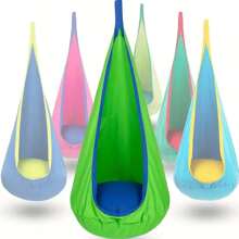 升级版多色舒适充气吊床，带座垫，可手洗，适合室内外休闲娱乐，是感恩节、圣诞节或新年庆祝活动的完美礼物