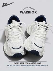 WARRIOR Warrior Comfortable Street Style Chunky Shoes For WomenSpring And SummerComfortable Running Shoes Modest Style Casual Yet Sleek Sneakers Applicable Throughout The Year Wear-Resisting All-Day Wear Training Sneakers