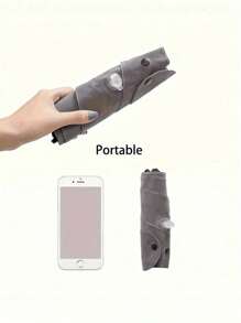 1pc Simple Foldable Travel Pillow, Lightweight Portable Travel Accessories For Car Airplane Sea, Travel Pillow - First Neck Pillow With An Arm-Sling! Supports The Head, Body, And Arms, Providing The Leaning Support