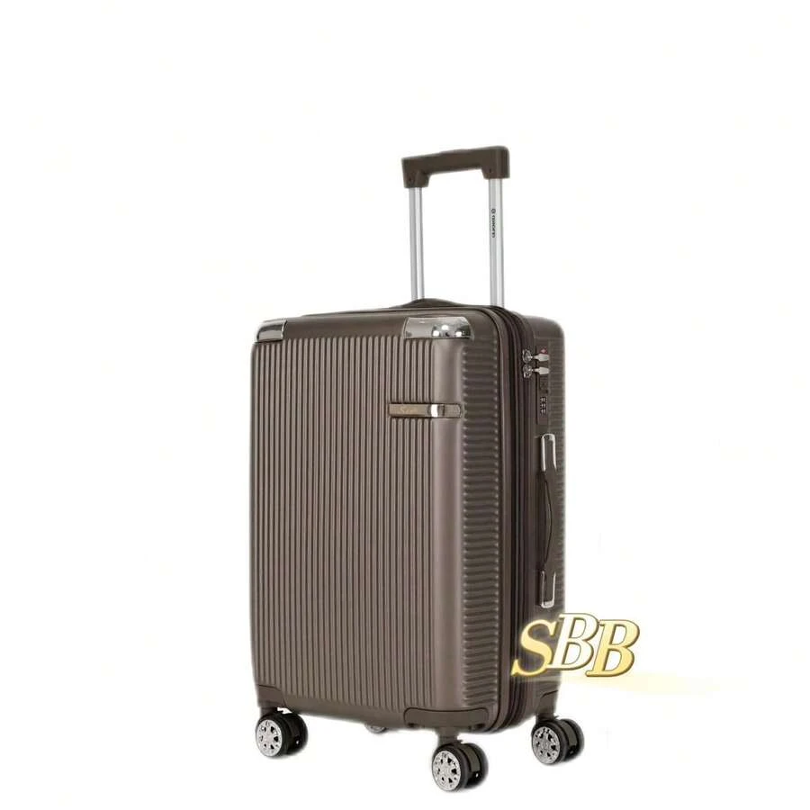 High Quality Carry-On Suitcase, 4 Double Wheels, 360 Degree Rotation, 9kg - Marrón - View 1