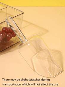 1/2/3/4/5个装透明塑料冰勺，多功能冰箱冰格勺，多用途厨房勺，浴室冰勺，食品糖果勺，磨砂透明冰铲，奶茶店厨房麦片冰勺（尊敬的顾客，温馨提示：运输过程中可能存在轻微划痕） - 彩色 - 查看 9