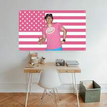 Hamzah Flag Tapestry Polyester 90g Printed Wall Hanging For College Dorm, Bedroom, Living Room, Home Decor, Beautiful Art Tapestry, Ideal Holiday Gift