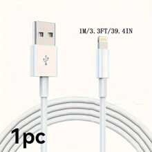 OIITH Cabo carregador de 3,3 pés/6,6 pés, cabo de dados Lightning, cabo de carregamento USB A com certificação MFi, adequado para iPhone 13, 12, 11, Mini Pro XR, XS Max, X SE, 8, 7, 6 Plus, iPad, iPod A e IrPods