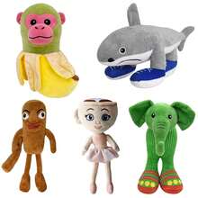 Italian Brainrot Plush,Ballerina Cappuccina Plushies,Soft Cute Stuffed Animals Inspired Plush Toy Gifts For Kids And Adults Halloween Toys(1PC) - 卡普齊納舞者 - 查看 7