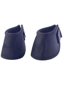 2pcs Equestrian Supplies, Neoprene Sports Horse Leg Guards, Shock Absorption, Hoof Wraps, Horse Racing Equipment, Durable Anti-Slip Anti-Twist Horse Boots