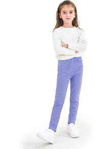 Halloween Kids Costumes 6 Pack Girls Leggings Ankle Length Cotton Leggings Comfortable Stretchy Footless Tights Soft Pants