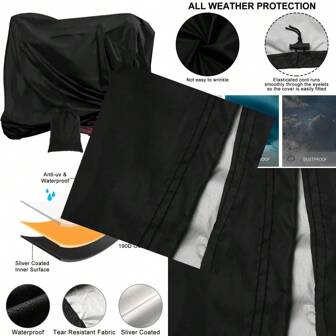 Heavy Duty Mobility Scooter Covers With Storage Bag Waterproof 190D Oxford Motorbike Protect Cover Antiuv NonSlip Electric Chair Covers Easy To Clean 190x71x117cm
