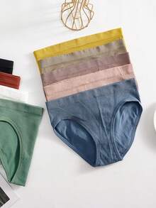 3 piezas Braga Faja Cintura Alta Efecto Compresión Abdomen Reduccion de Tallas Moledadora Glúteos Firmes Cómodos Suaves Duraderos Ajustables - Multicolor - Ver 3