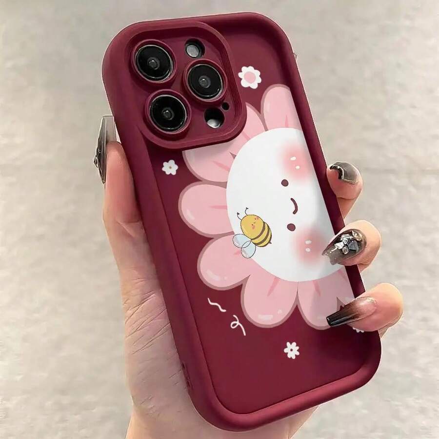 [Teléfono] Funda única con diseño de escalera para phone, moderna y resistente a caídas, antideslizante y de TPU suave. Compatible con phone 11, 12, 13, 14, 15, 16 Pro y Pro Plus. Diseño moderno y elegante. - Colores mixtos 2 - Ver 1