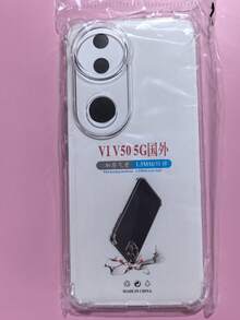 1 件透明防摔外壳，适用于 Vivo 系列、Vivo 手机透明防摔手机壳、手机壳、手机保护套、手机壳、手机套、四角防摔手机壳、透明手机壳、极简手机壳、纯色手机壳、透明手机壳、TPU 防摔手机壳（军用级防摔） - 無色 - 查看 95