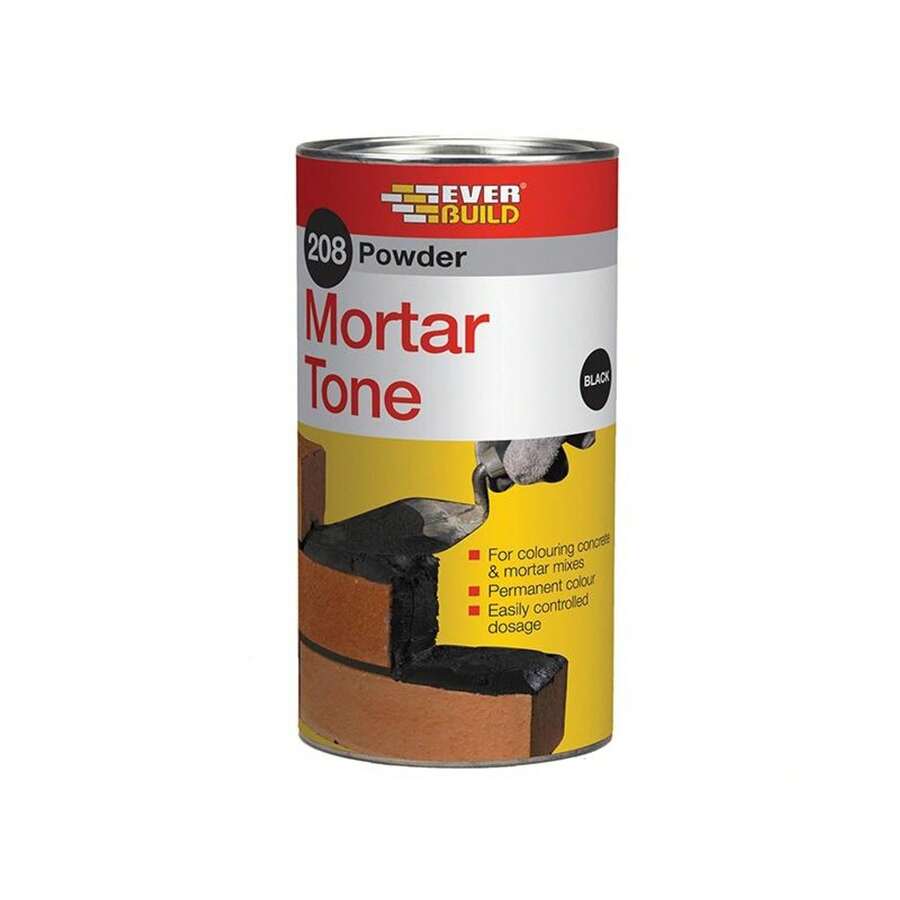 Everbuild 208 Powder Mortar Tone (Black) - (TK2065) - Black - View 1