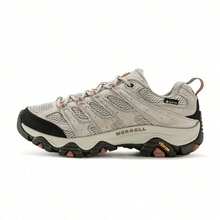 Merrell Moab 3 女款户外运动鞋，透气皮革网眼鞋面，配备高级缓震鞋垫和耐用减震功能 J036326 - 鋁 - 查看 1