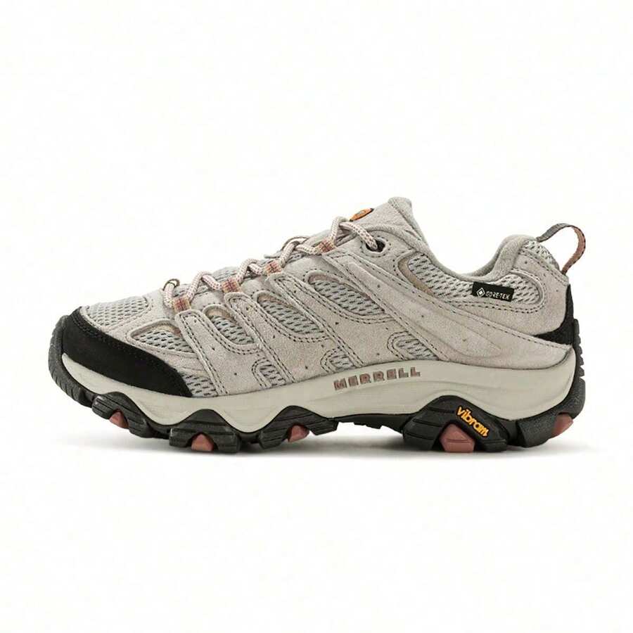 Merrell Moab 3 女款户外运动鞋，透气皮革网眼鞋面，配备高级缓震鞋垫和耐用减震功能 J036326 - 鋁 - 查看 1