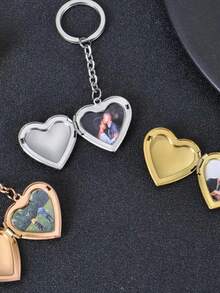 Personalisierter herzförmiger Foto-Schlüsselanhänger für Freund/Vater/Familie als liebevolles Geschenk/Abschlussgeschenk/Jahrestags-Feiergeschenk