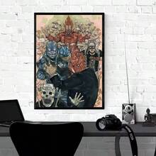 1 pieza Pintura en lienzo con imagen vintage de Dorohedoro, el clásico dibujo animado, para decoración de habitación o dormitorio, sin marco