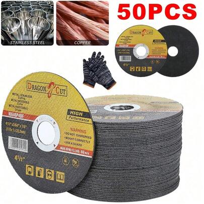 50X 115mm Ultra Thin 1mm Metal Cutting Blade Disc For Steel & Stainless Angle UK