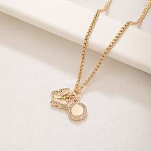 DKNY 精致金色蝴蝶点缀圆点百搭手链 - 金子 - 查看 4