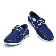 Men's Dress Shoes Moccasin Casual Versatile Formal Dockside Modern Loafer Samello Viena - 藍色 - 查看 5