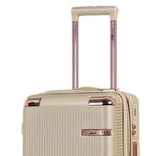 High Quality Carry-On Suitcase, 4 Double Wheels, 360 Degree Rotation, 9kg - Gold - View 3