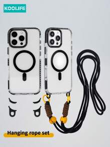 Black + Long Lanyard