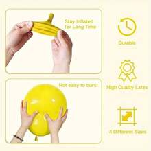 67 piezas Globos de látex con forma de piña, adecuados para fiestas de cumpleaños