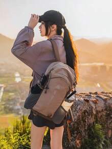 New Outdoor Hiking Backpack, Large Capacity, Lightweight, Convenient Trekking Backpack, Sports Dual-Shoulder Bag, Lightweight, Waterproof, Wear-Resistant, Suitable For Hiking, Travel, Camping, Leisure, Unisex