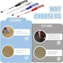 Set de 11/24 piezas con 20 recambios de bolígrafos marcadores de tela de alta temperatura de colores variados con 4 estuches, bolígrafos marcadores de tela borrables con calor para costura, sastrería y acolchado (color de tinta de bolígrafo rojo aleatorio) - Multicolor - Ver 9