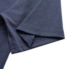 Under Armour Men's UA M HWT Hoops Courtside SS T-Shirt, Casual Workout Outdoor Sports Short Sleeve T-Shirt - Gray Blue - View 5