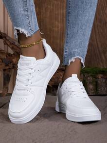 Chaussures de sport décontracté pour femmes, chaussures de skate de plein air grande taille, baskets