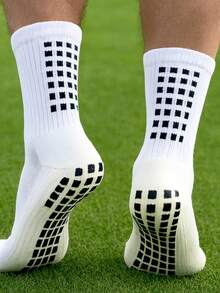 Men Sports Socks - 白色 - 查看 1