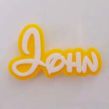 1 pièce Aimant de réfrigérateur personnalisé avec nom, aimants de nom de famille, aimants de nom de casier, aimants personnalisés de nom de réfrigérateur, aimants de nom en acrylique, cadeau idéal pour la famille et les amis, aimants pour réfrigérateur