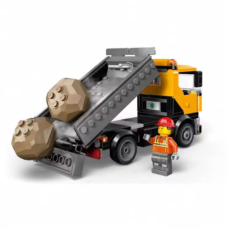 LEGO 城市重型救援拖车带起重机积木玩具 - 适合男孩和女孩的自卸卡车和拖车玩具，适合 8 岁以上 - 儿童角色扮演游戏套装 - 生日和节日礼物 - 60467 - 60467 - 查看 5