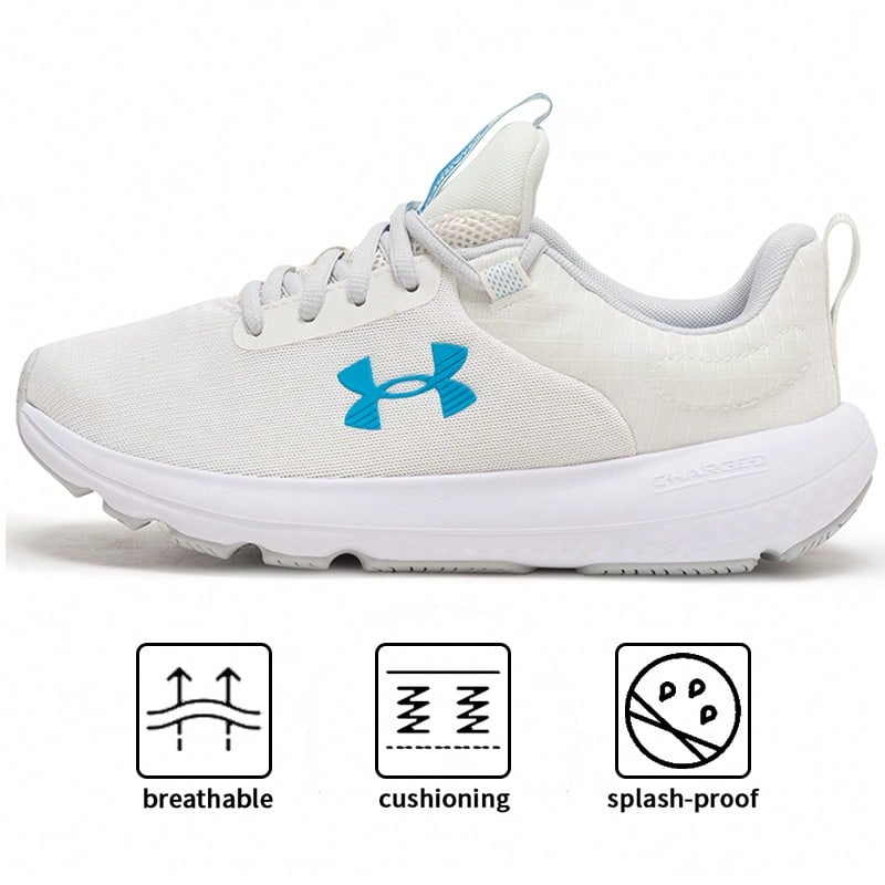 Under Armour Charged Revitalize Lightweight Women's Casual Sneakers For Sports & Travel, Recommend Ordering One Size Up 3026683-302