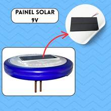 Ionizador Solar Piscina Limpa Mecpet Algas Cloro Bactérias - Azul - Visão 3