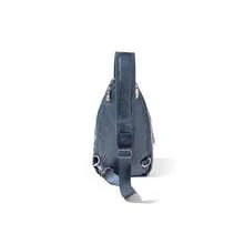 Baggallini Central Park Sling Bag Unisex One Size Gray Nylon Ripstop BUU734 - Grey - View 2