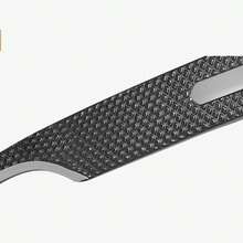 1pc Men's Fashion New Large Frame Fashion Glasses - Black Frame Gray Film - View 4