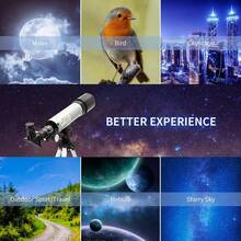 90x High Definition Astronomical Telescope With Tripod For Beginners - Black - View 9