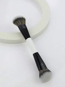 1pc Dual-Ended Makeup Brush, Foundation & Blush Brush, Multi-Functional Makeup Brush, Professional Makeup Tool, Gift For Women & Girls,Foundation Brush,Concealer Brush,Blush Brush,Contour Brush,Blush Brush,Bronzer Brush,Powder Brush,Foundation Brush,Blush Brush