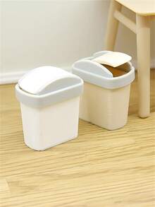 1 件/2 件 1:12 娃娃屋微型家具模型玩具、翻盖垃圾桶、逼真垃圾桶模型、厨房食物玩具场景模型装饰、微型逼真迷你垃圾桶、场景模型摄影道具、微型食物玩具逼真迷你翻盖垃圾桶、娃娃屋玩具套装微型逼真配件、娃娃屋配件微型景观装饰道具/白色 - 彩色 - 查看 6