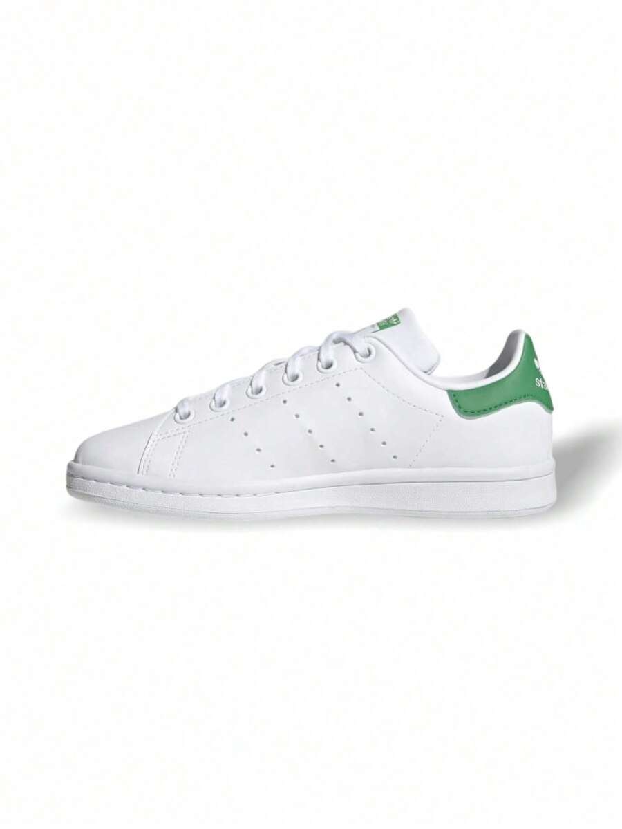 Adidas Stan Smith Primegreen Casual Sports Shoes For Teens - White/Green - View 1