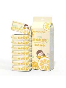 256pcs Portable Wet Wipes, Cleaning Wet Wipes, Hotel And Restaurant Independent Packs, Instant Non-Woven Fabrics, Takeaway Internet Cafe Wet Wipes, Small Package Wet Wipes, Suitable For Camping, Travel And Daily Use Of Sanitary Wipes, Easy To Carry